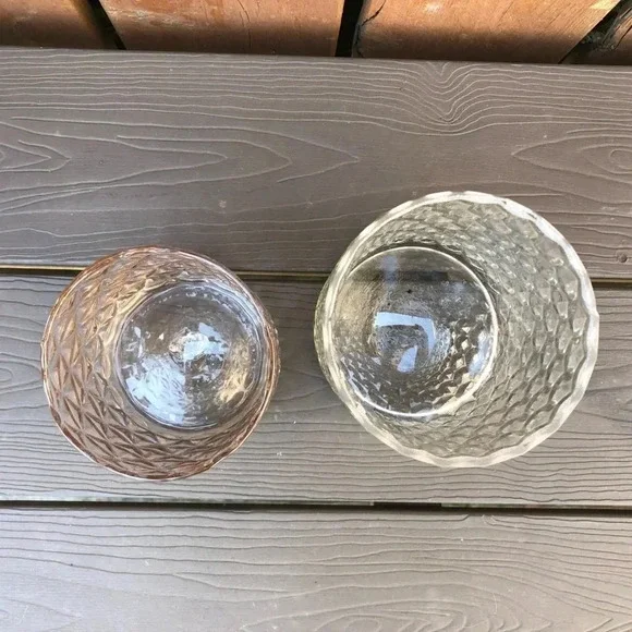 Patterned  Glass Candleholders - Picture 5 of 8